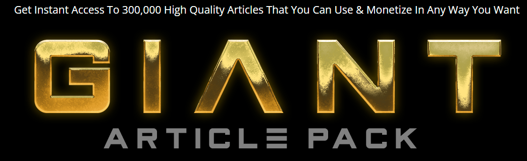 You are currently viewing Trevor Carr – Giant Article Pack + OTO Free Download