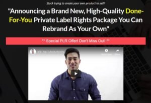 Read more about the article [GET] Unstoppable PLR – Youtube Authority Download