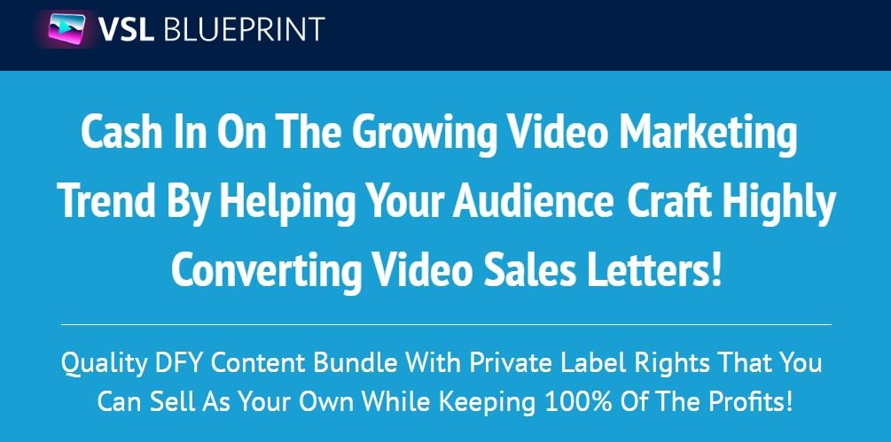 You are currently viewing [GET] VSL Blueprint PLR Bundle