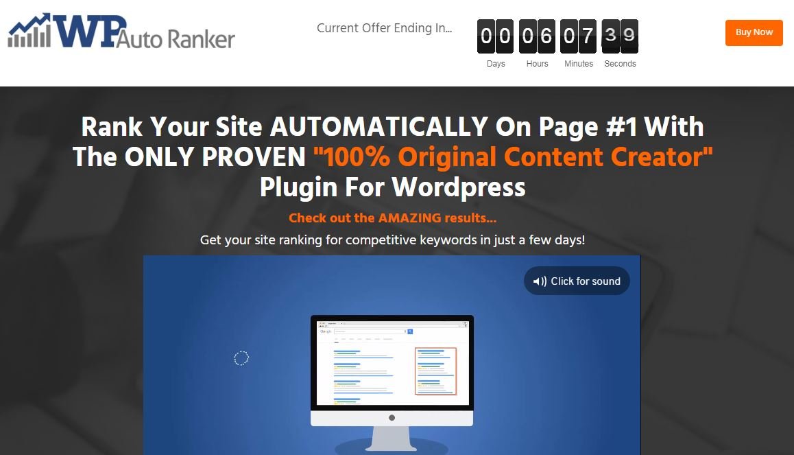 You are currently viewing [Get] WP Auto Ranker – Rank your site on Google AUTOMATICALLY
