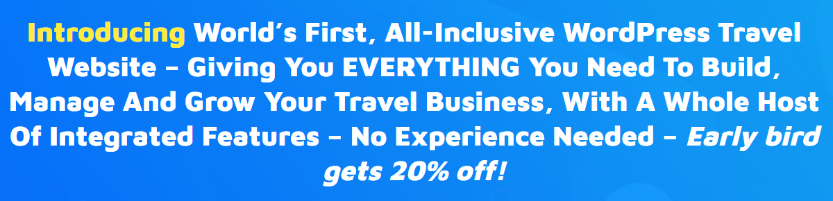 You are currently viewing [GET] WP Automated Travel Website 1.0 Download