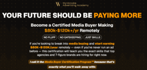 Read more about the article Wynbrooke Advertising Academy – Master Advertising Skills and Become a Well-Paid Remote Media Buyer + Mastery Bundle Download