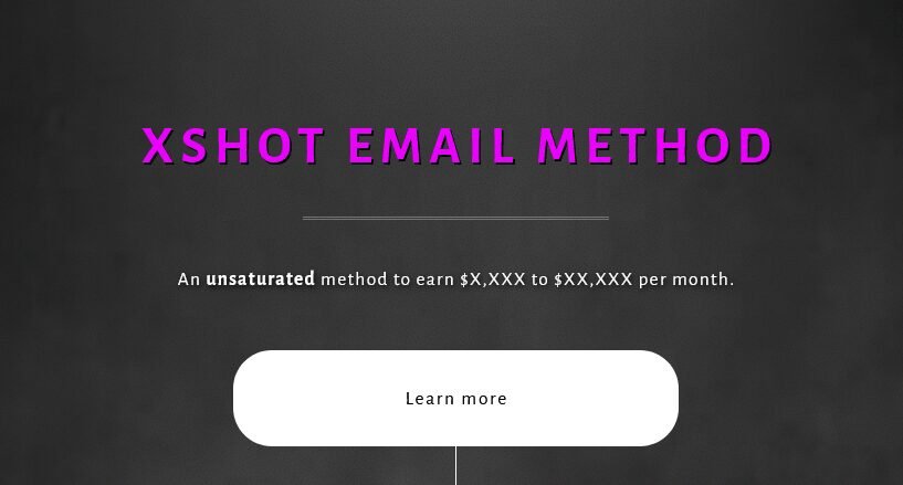 You are currently viewing xShot Email Method Course Free Download