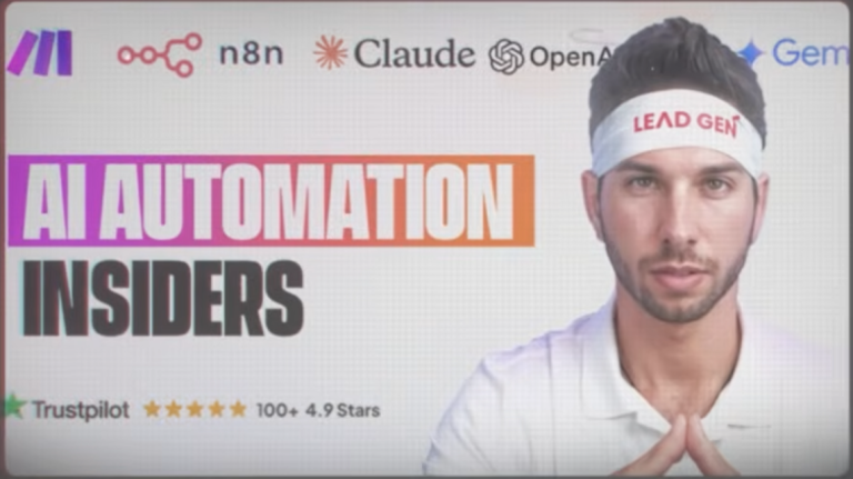 You are currently viewing Lead Gen Jay – AI Automation Insiders – Build AI Automations That Run Your Business 2026