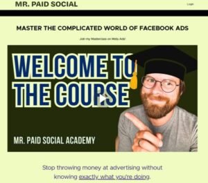 Read more about the article Mr Paid Ads – Media Buying ADS Masterclass